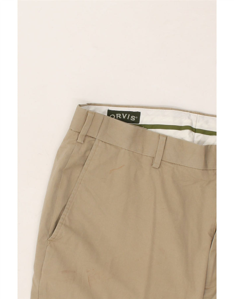 ORVIS Mens Straight Chino Trousers W36 L39  Beige Cotton Vintage Orvis and Second-Hand Orvis from Messina Hembry 