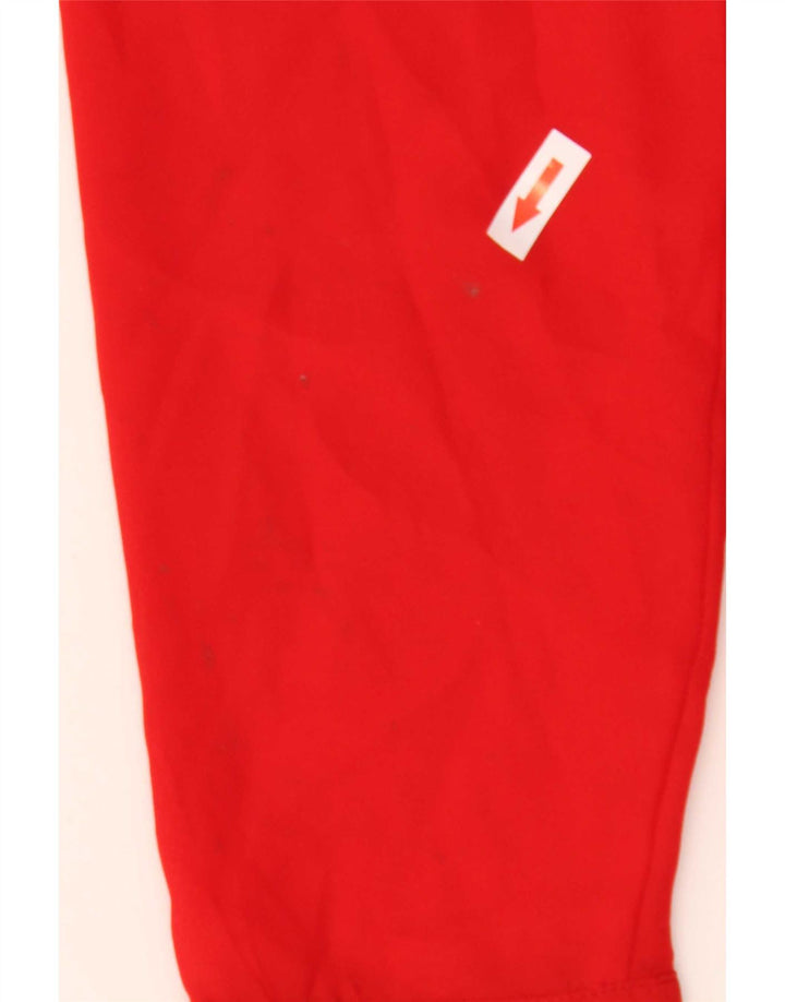 Blusa feminina transparente Zara UK 10 pequena poliéster vermelho