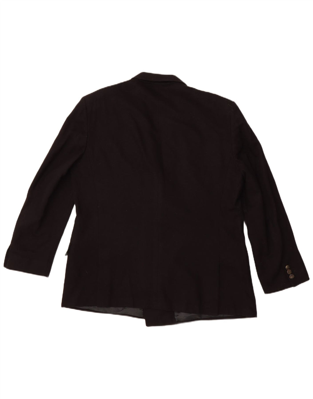 Jaqueta blazer masculina UNGARO com peito duplo Reino Unido 40 grande azul marinho