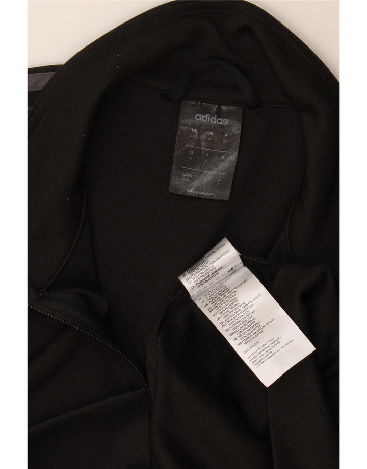 Adidas Mens Climalite Tracksuit Top Jacket UK 40/42 Médio Preto Poliéster