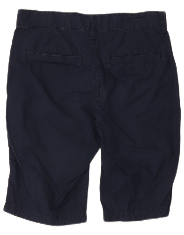 Benetton Mens Chino Shorts W30 Médio Azul Marinho