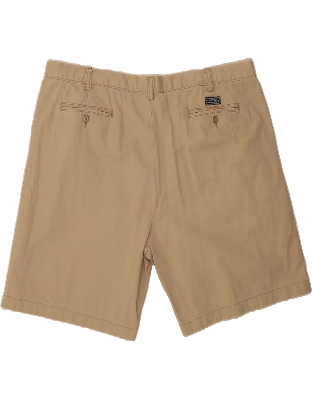 NAUTICA Mens Chino Shorts W42 2XL Beige Cotton Vintage Nautica and Second-Hand Nautica from Messina Hembry 