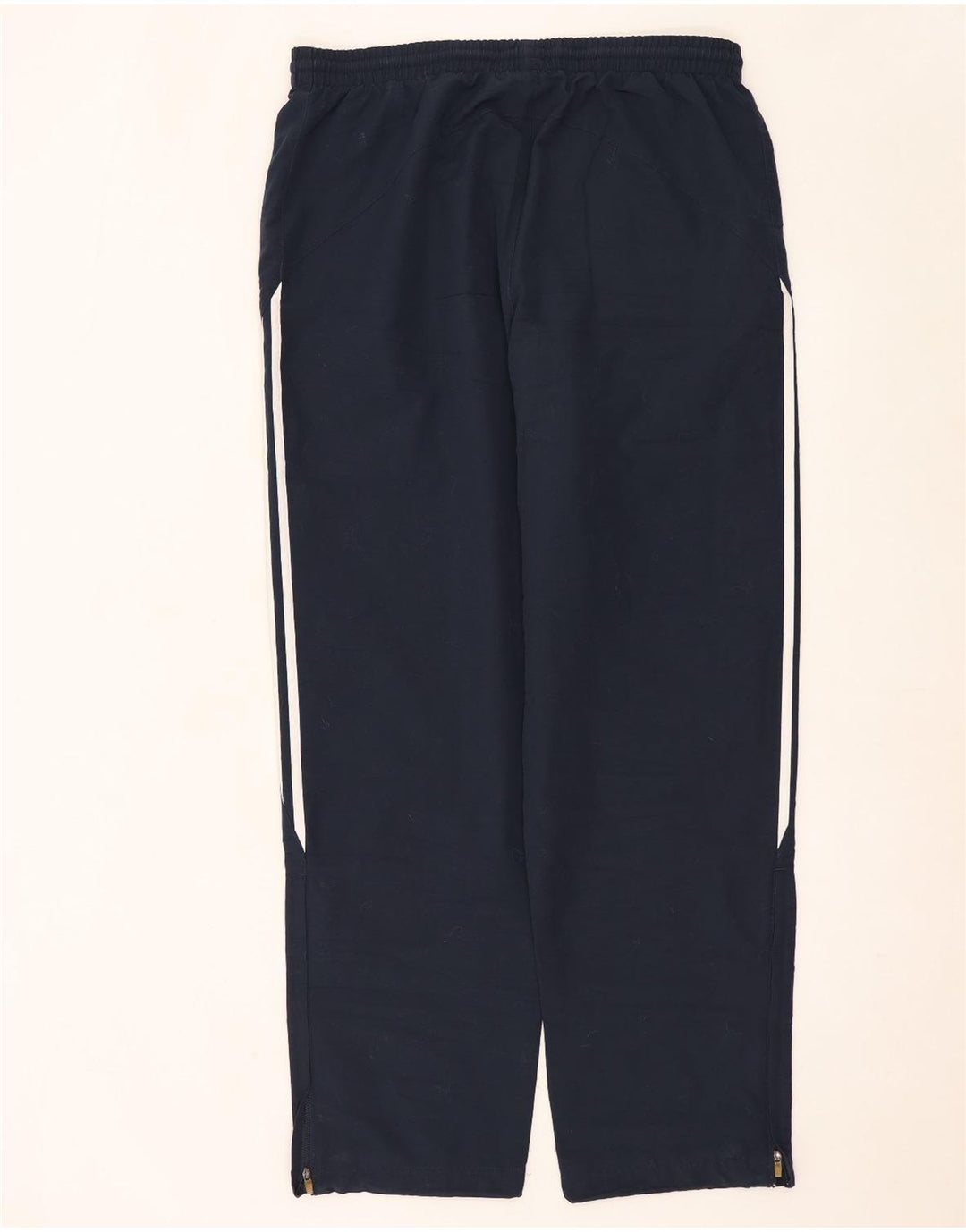 Adidas Mens Full Tracksuit UK 40/42 Médio Azul Marinho Colorblock Poliéster