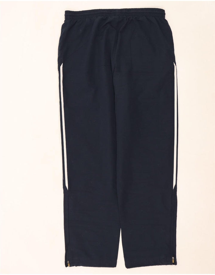 Adidas Mens Full Tracksuit UK 40/42 Médio Azul Marinho Colorblock Poliéster