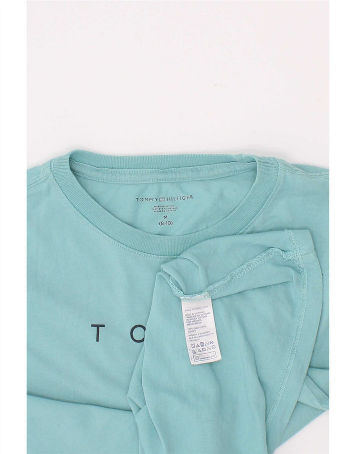 Camiseta Tommy Hilfiger Boys Graphic 8-9 Anos Médio Algodão Azul