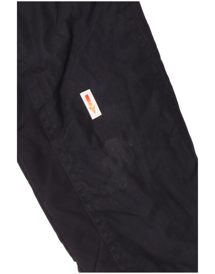 Jaqueta acolchoada masculina Ted Baker tamanho 4 grande poliéster azul marinho