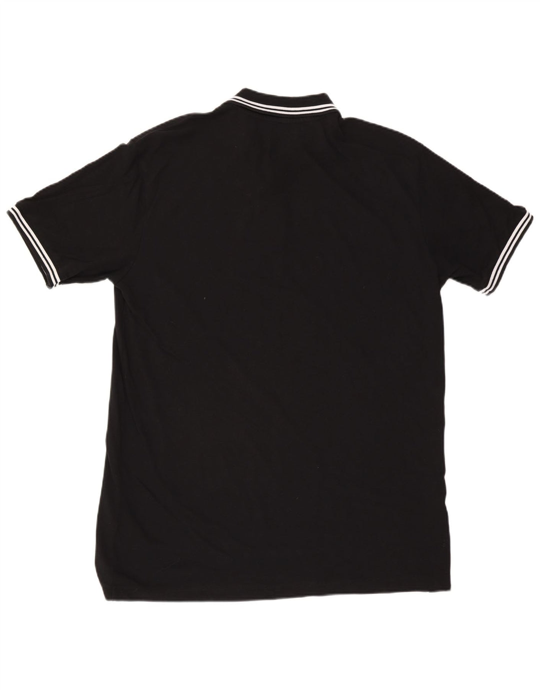 Camisa polo masculina Kappa 3XL algodão listrado preto