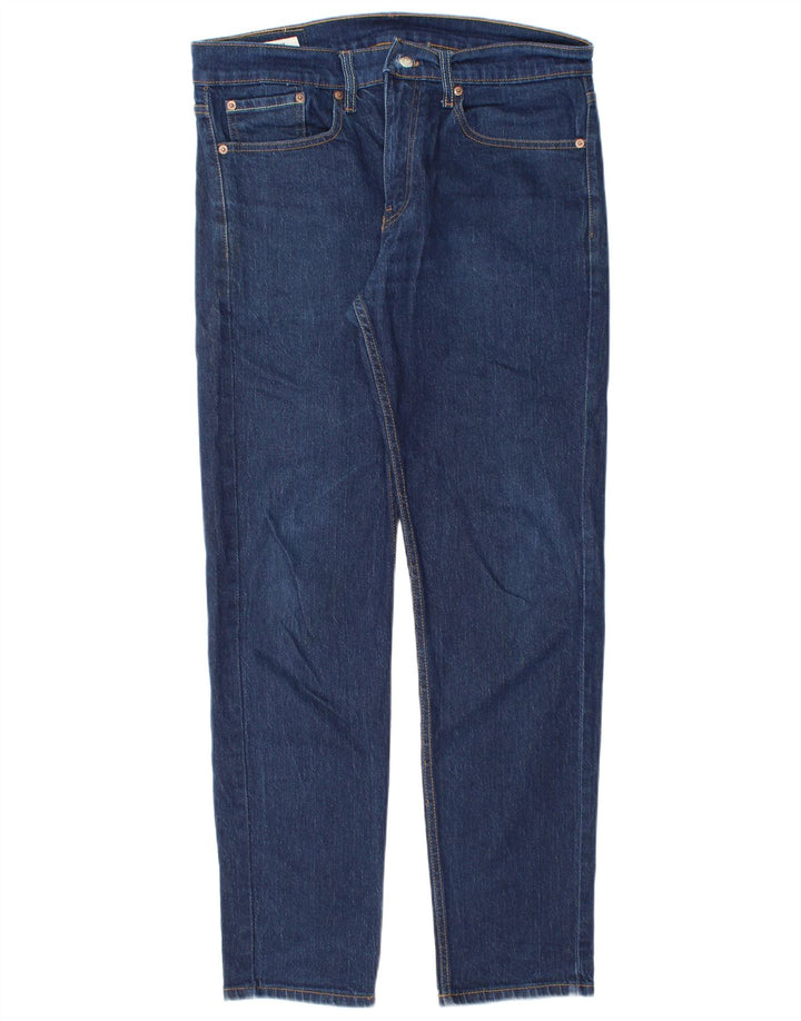 Levi's Masculino 511 Slim Jeans W34 L32 Azul Marinho Algodão