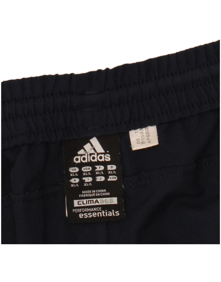 Adidas Mens Clima 365 Calças de treino XL Azul marinho Poliéster