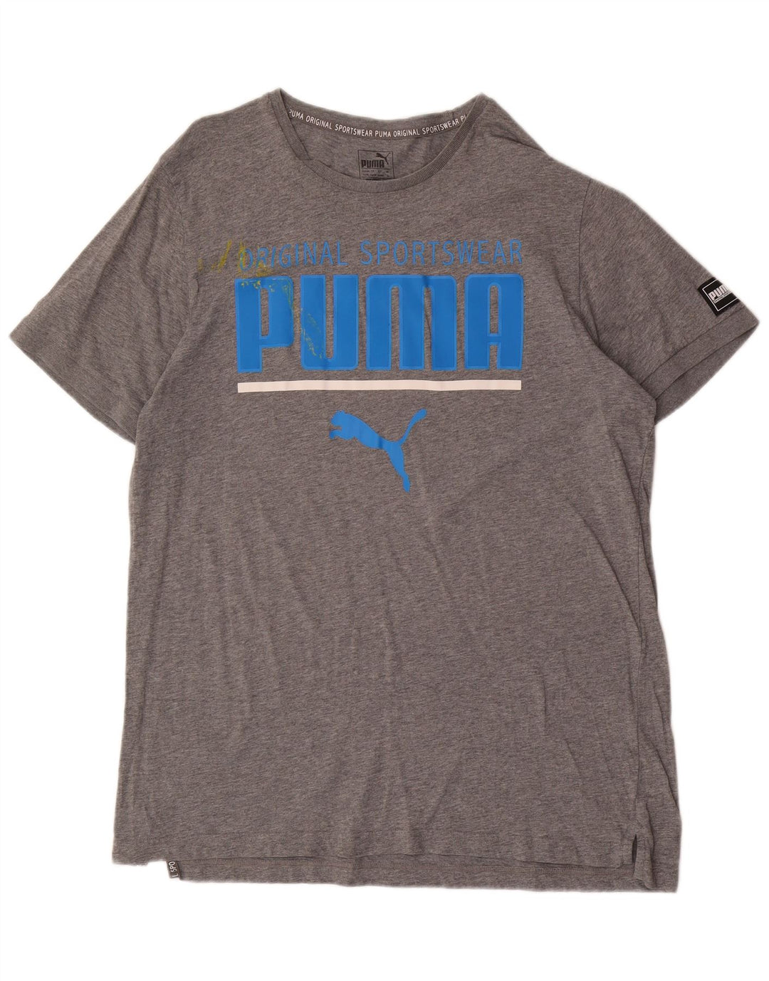Camiseta masculina PUMA Graphic XL cinza