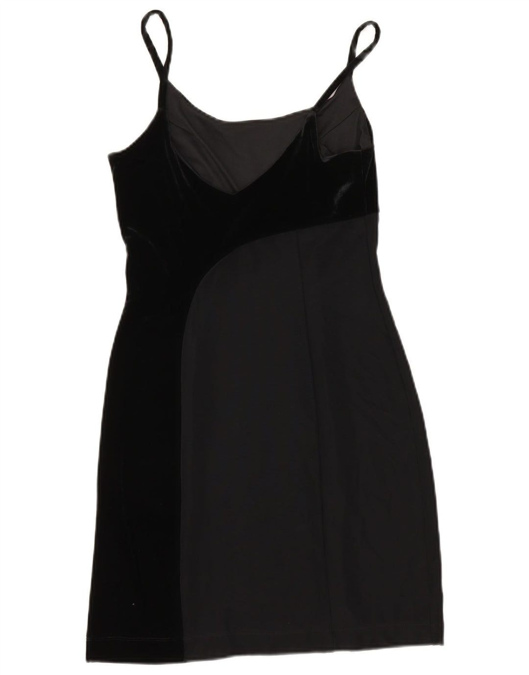 SCOTT MCCLINTOCK Vestido feminino sem mangas com bainha US 8 médio preto