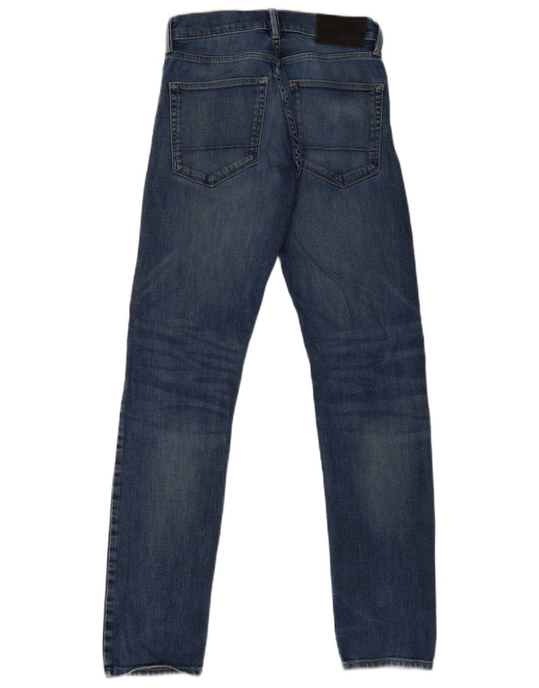 Marks & Spencer Calça jeans slim masculina desgastada W28 L33 algodão azul