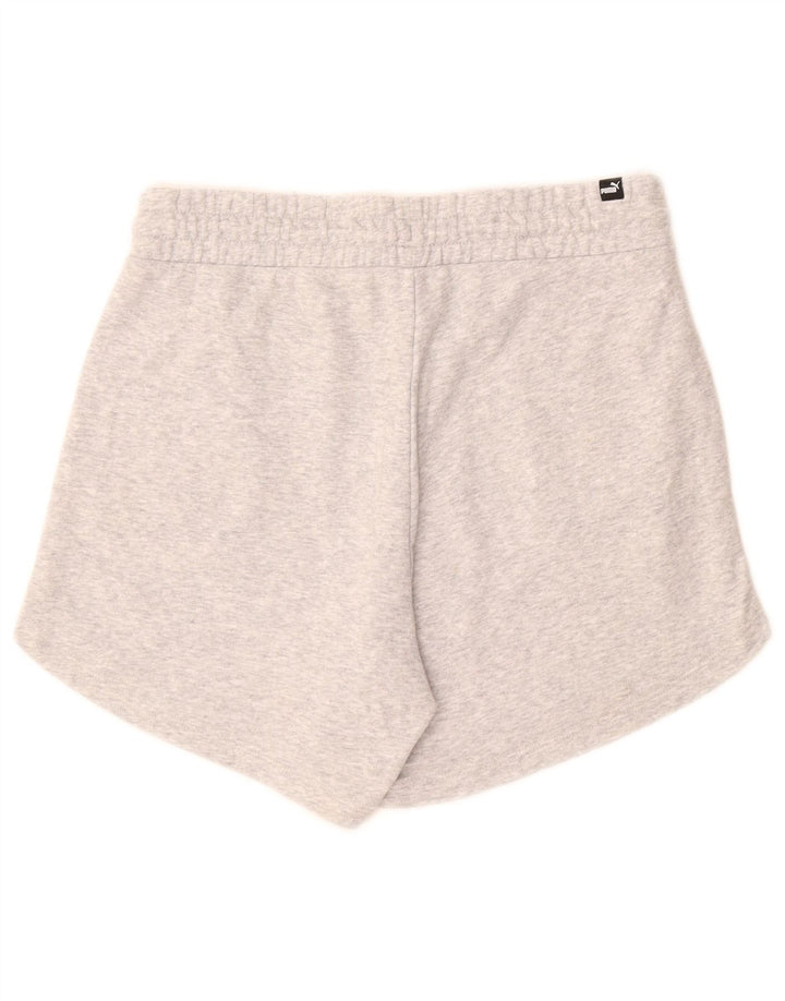 Shorts esportivos femininos Puma UK 14 cinza médio