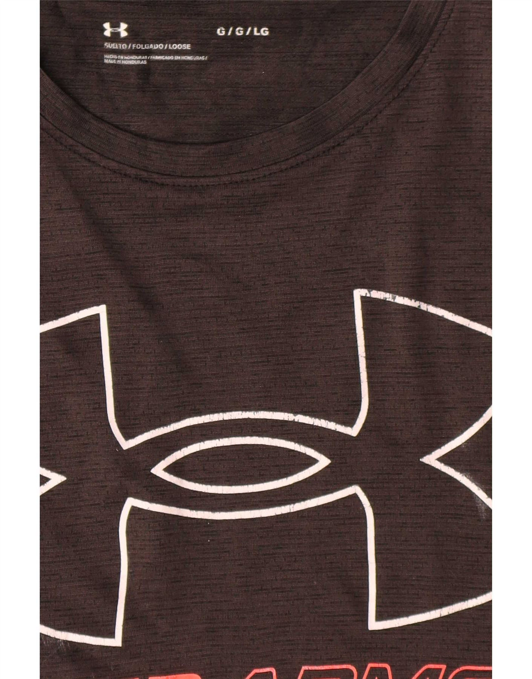 Camiseta gráfica masculina Under Armour grande preta