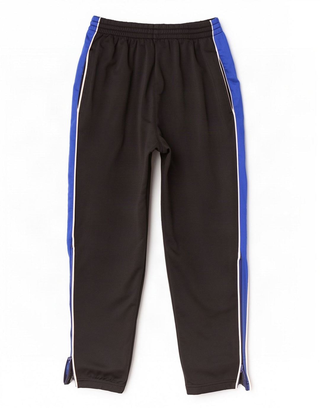 Reebok Mens Graphic Calças de treino pequeno preto colorblock poliéster