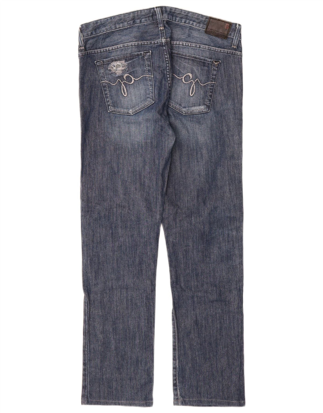 Guess Jeans Slim Feminino W30 L30 Azul Algodão