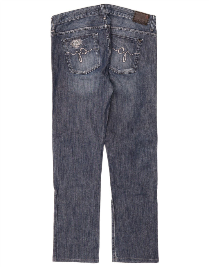 Guess Jeans Slim Feminino W30 L30 Azul Algodão
