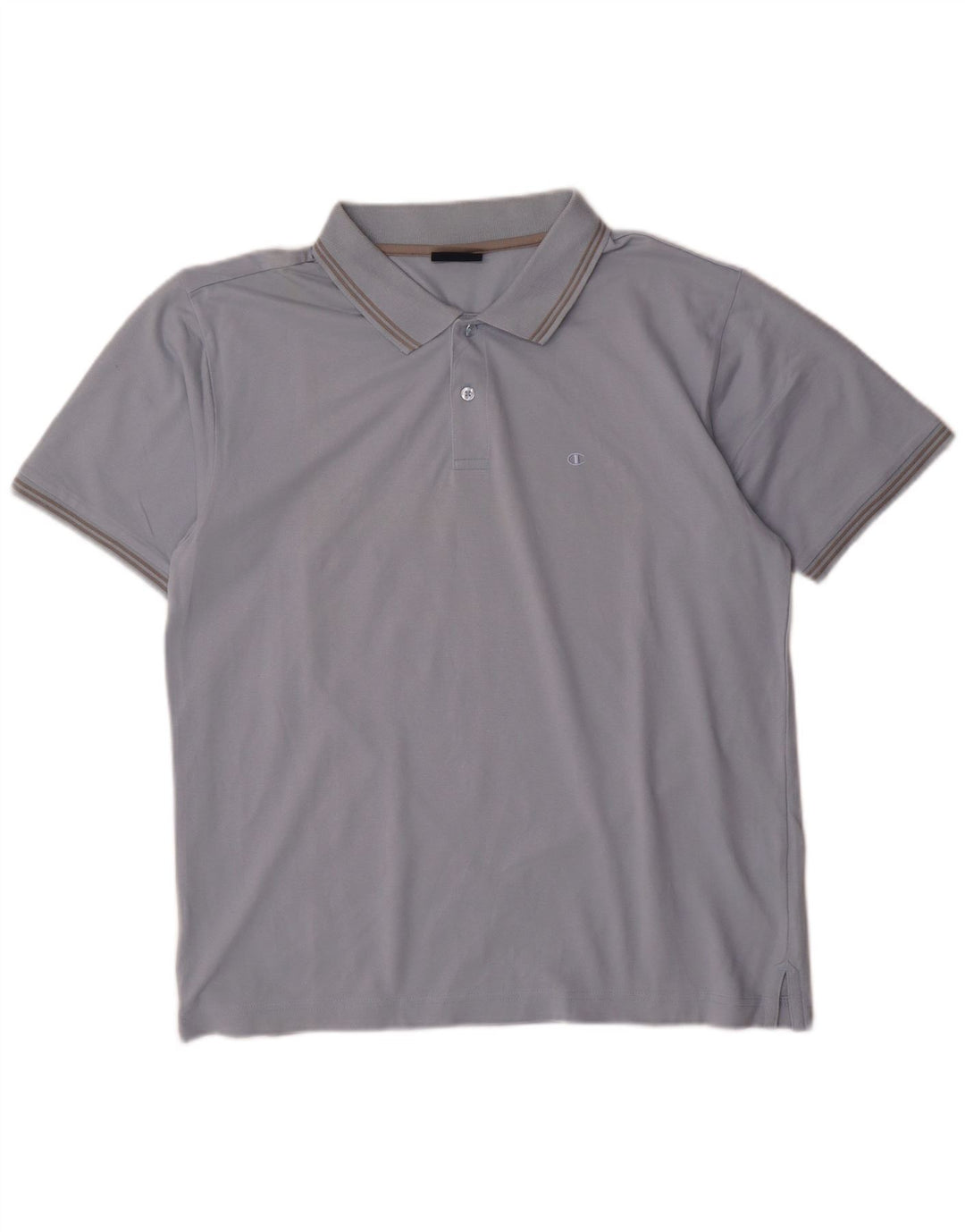 Camisa polo masculina Champion algodão azul médio