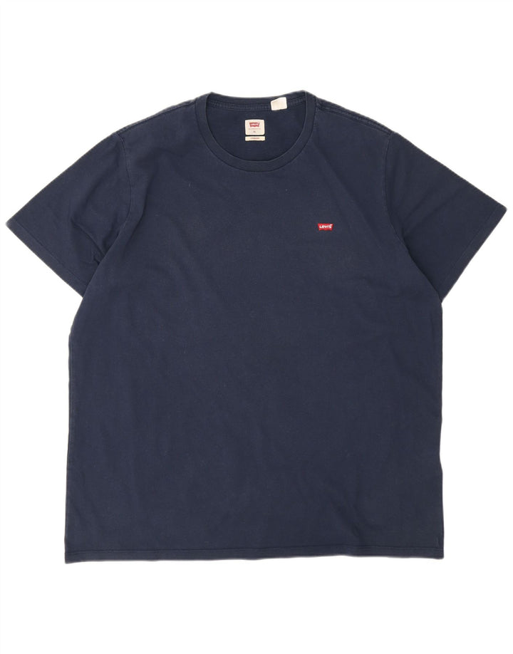 Camiseta masculina Levi's Top XL algodão azul marinho