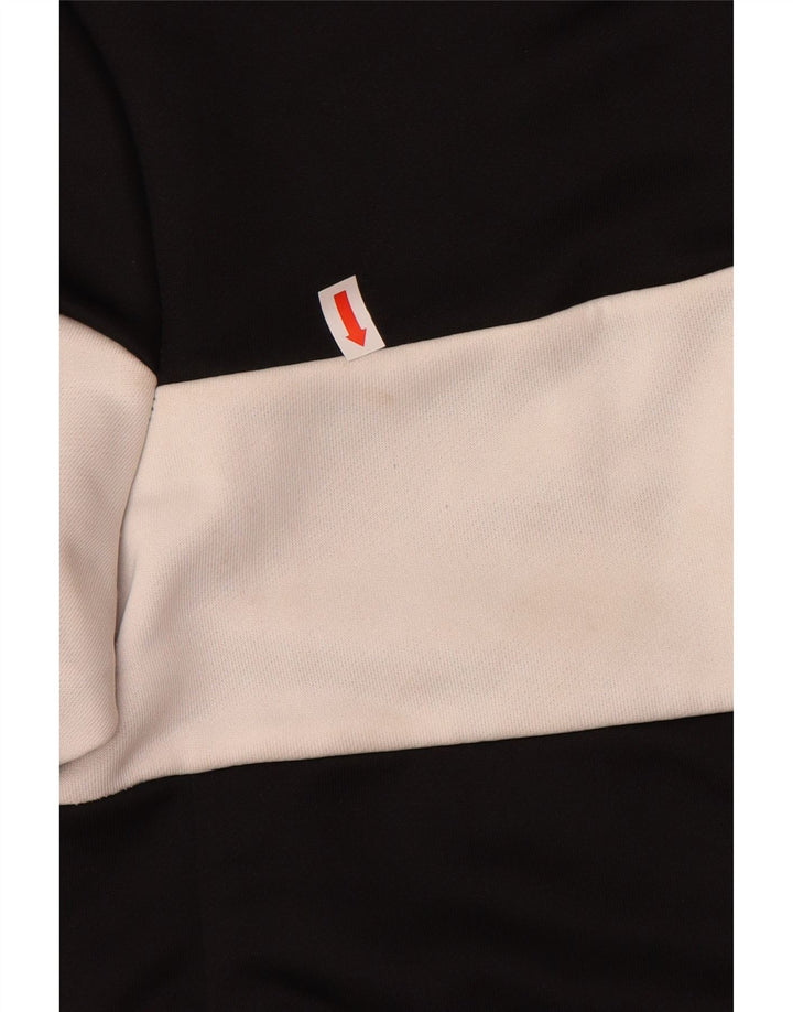 ADIDAS Meninas Aeroready Tracksuit Top Jacket 13-14 Anos Preto Colorblock