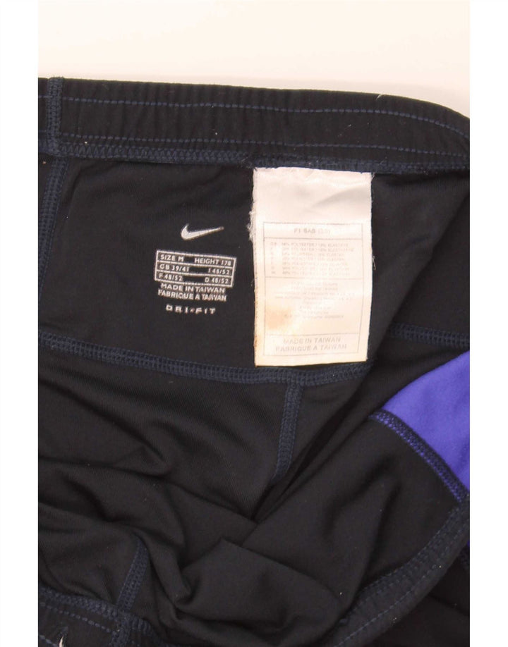 Leggings Nike Dri Fit Masculino UK 38/40 Médio Preto Colourblock Poliéster