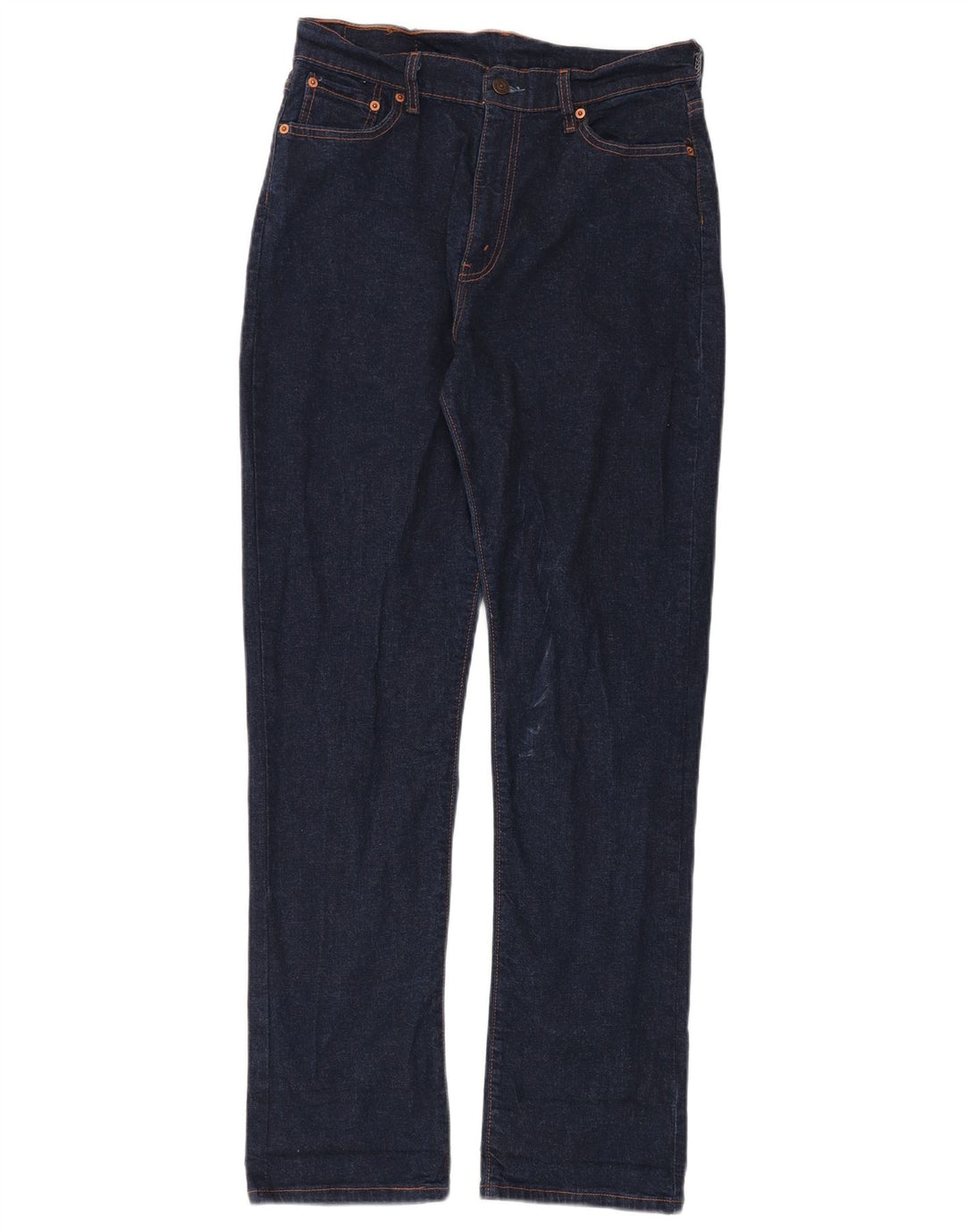 Levi's Masculino 583 Straight Jeans W33 L32 Azul Marinho Algodão