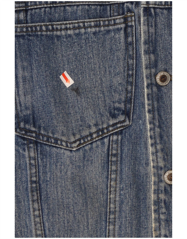 Jaqueta jeans masculina ARIZONA UK 40 grande azul poliamida