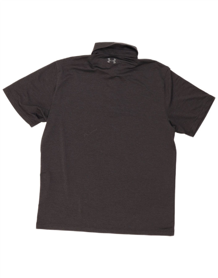 Camisa polo masculina Under Armour grande poliéster preto