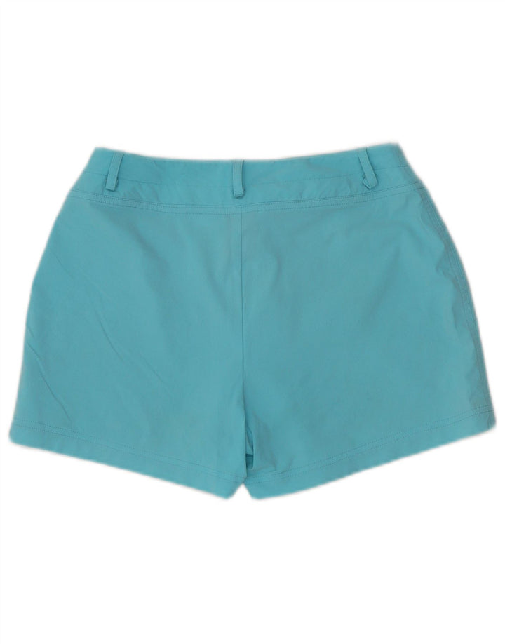 Shorts feminino Nike UK 10 pequeno W28 turquesa nylon