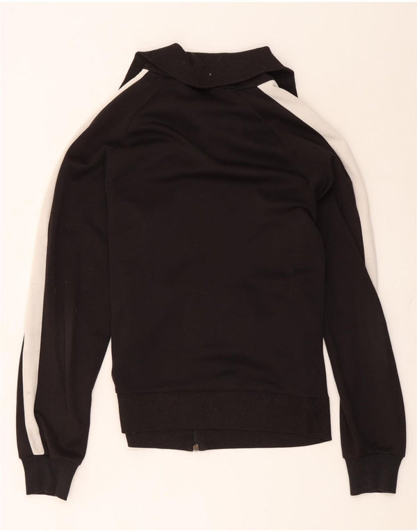 Puma Mens Graphic Tracksuit Top Jaqueta Médio Preto Colorblock Poliéster