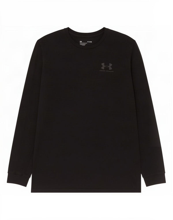 Under Armour Masculino Top Manga Longa Médio Preto