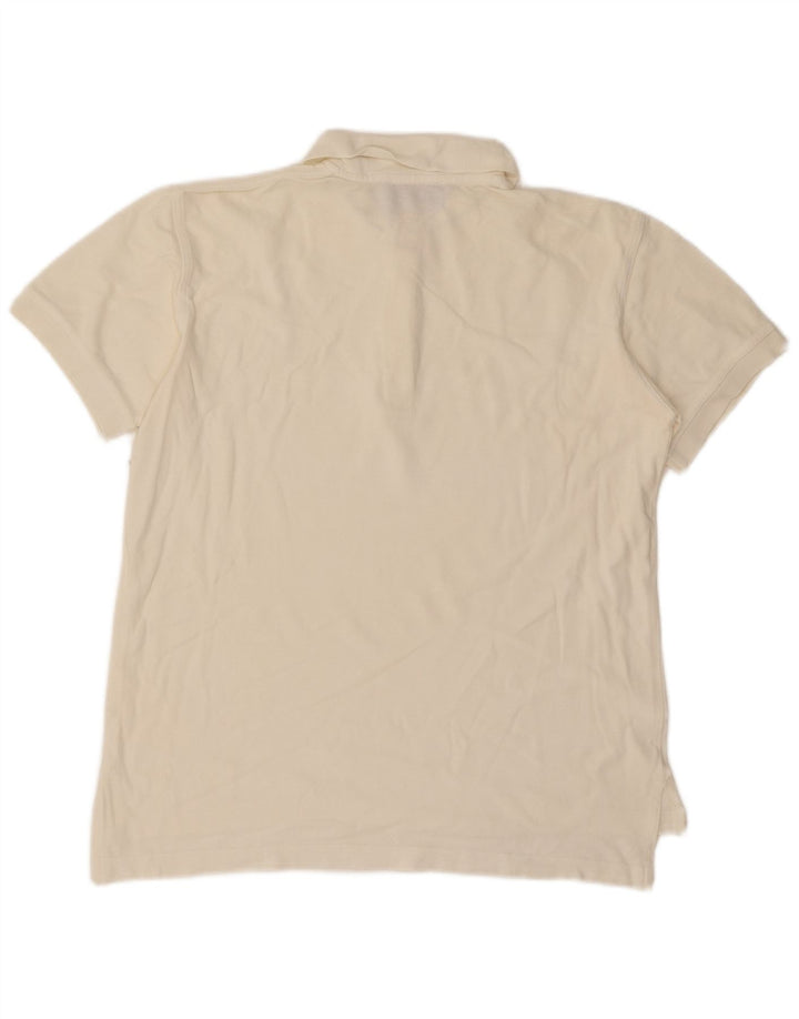 Camisa polo feminina Les Copains IT 44 médio off white algodão