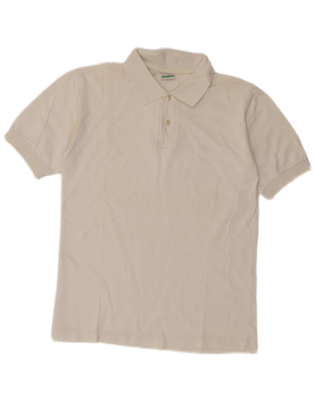 Camisa polo feminina Diadora médio branco