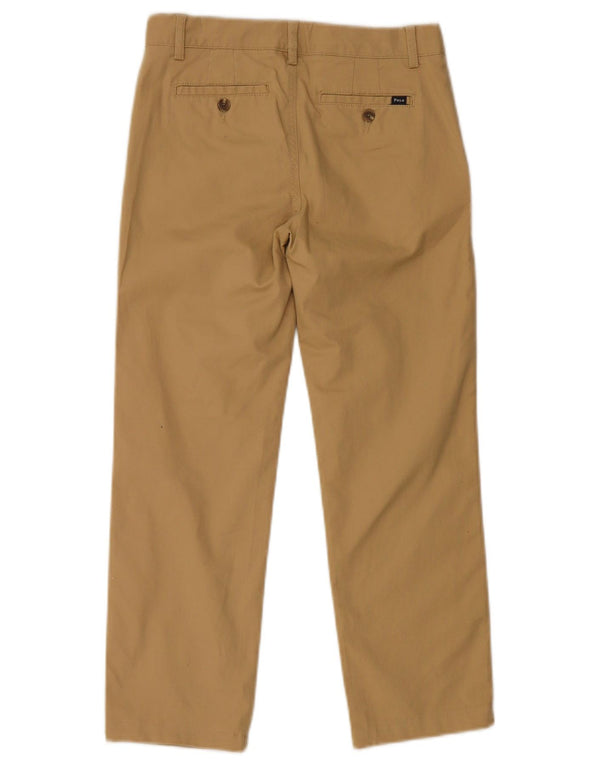 Polo Ralph Lauren Meninos Calças Chino Retas 11-12 Anos W27 L23 Bege