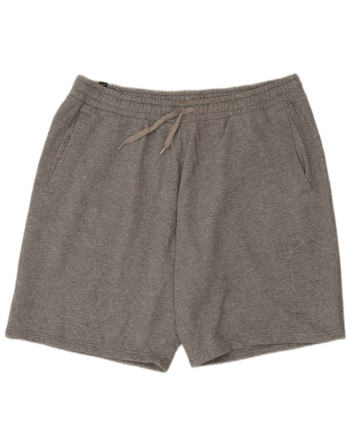 Shorts esportivos masculinos Puma XL cinza