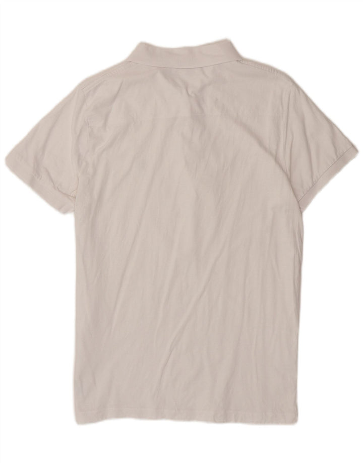 Camisa polo masculina French Connection XL algodão branco