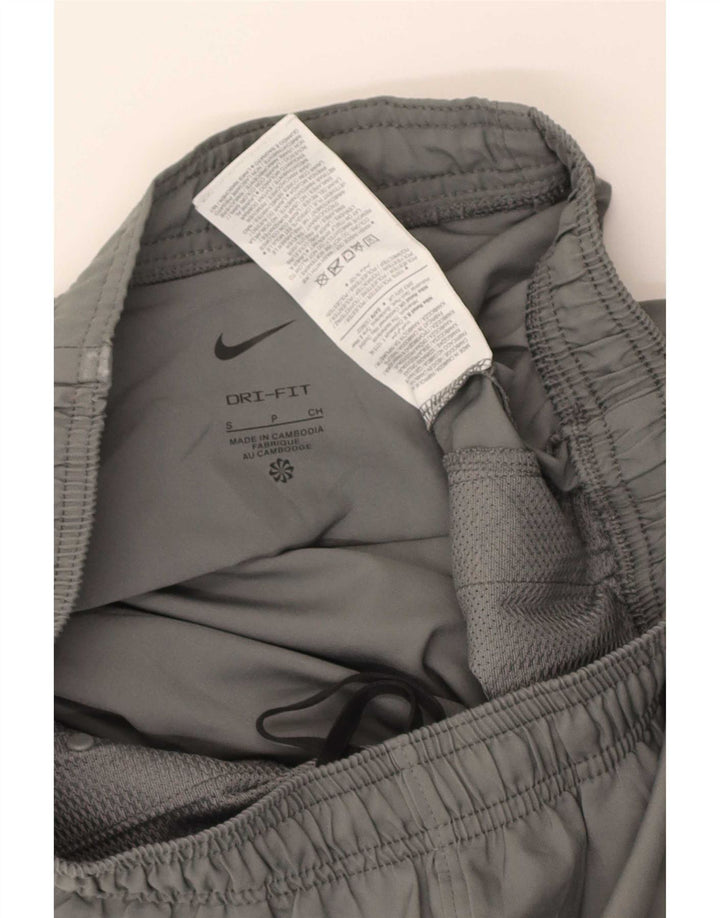 Nike Mens Dri Fit Calças de treino Joggers Pequeno Cinza Poliéster