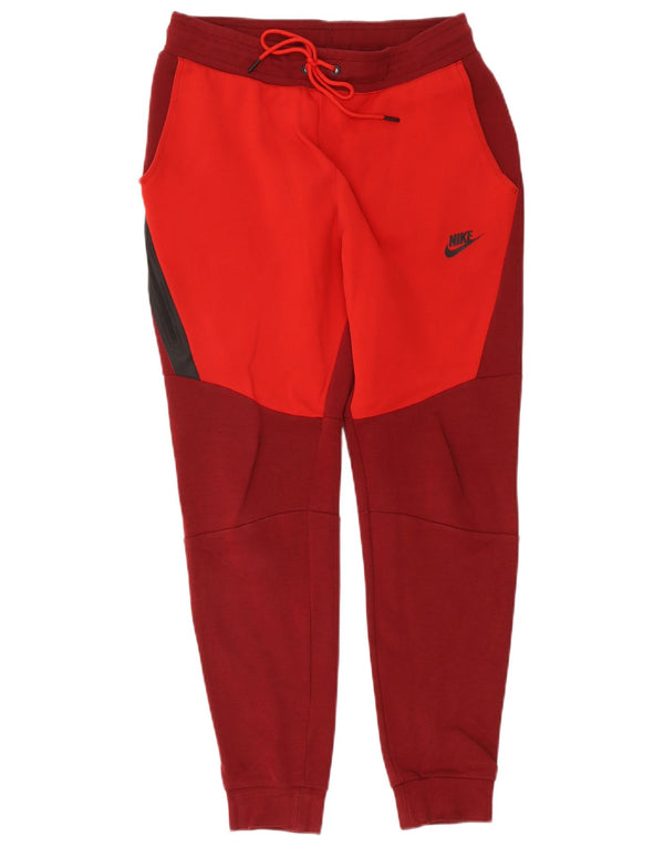Nike Mens Calças de treino Joggers Pequeno Borgonha Colourblock Sports