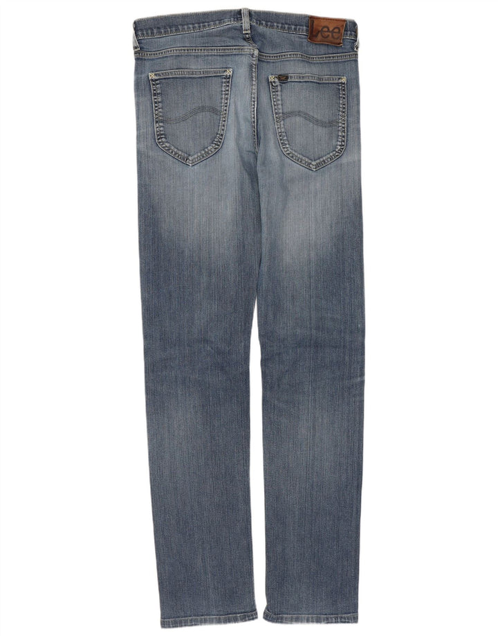 LEE Masculino Daren Slim Jeans W33 L33 Azul Algodão