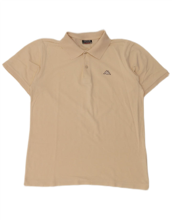 Camisa polo masculina KAPPA médio bege