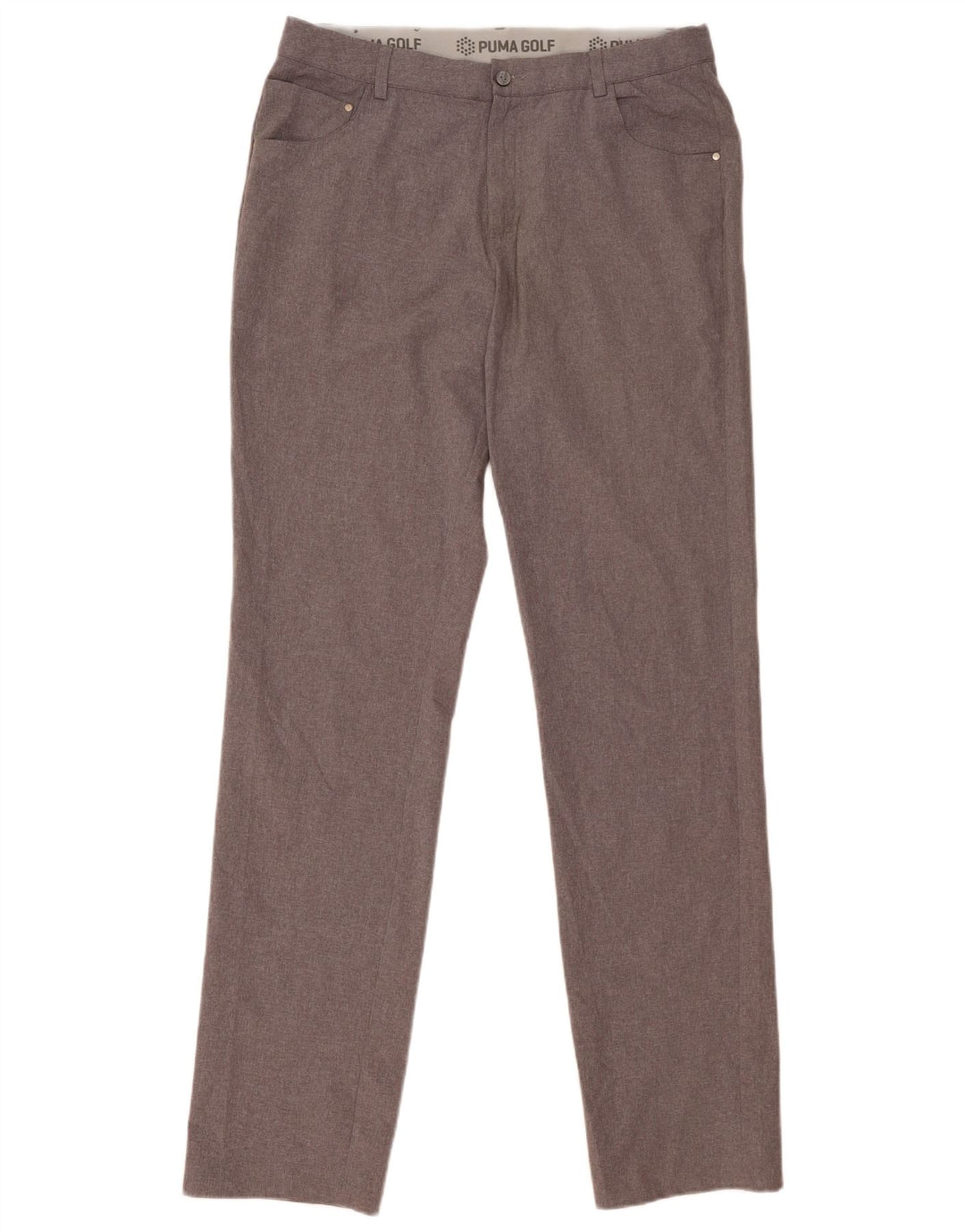 Calça Puma Masculina Slim Casual W34 L36 Cinza Poliéster