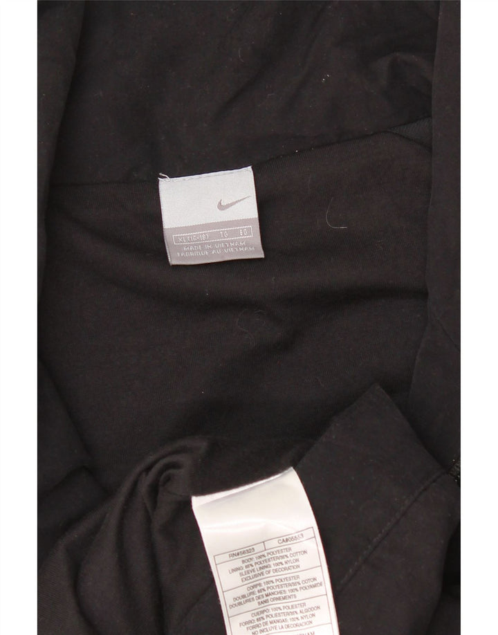 Jaqueta Nike Feminina Treino Top US 16/18 XL Preto Colorblock Poliéster