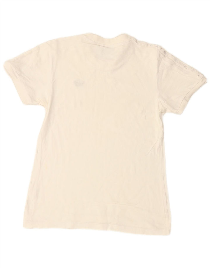Camiseta Adidas Feminina Top UK 10 Pequena Branca