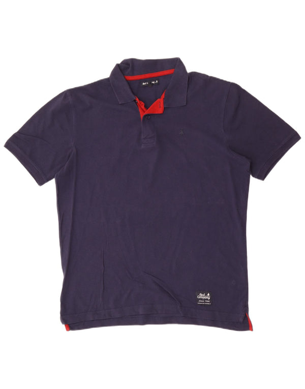 Camisa polo masculina Best Company XL azul marinho algodão