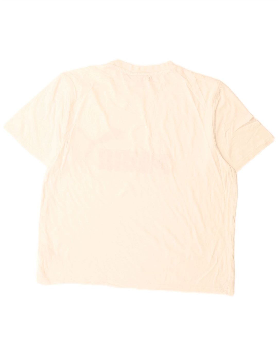 Puma Mens Graphic T-Shirt Top Médio Algodão Branco