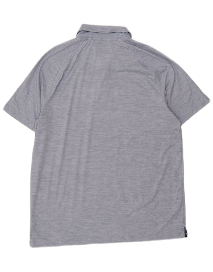 Camisa polo masculina HURLEY grande poliéster azul