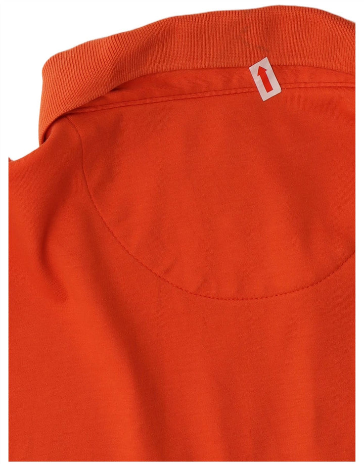Camisa polo masculina CALVIN KLEIN XL algodão laranja