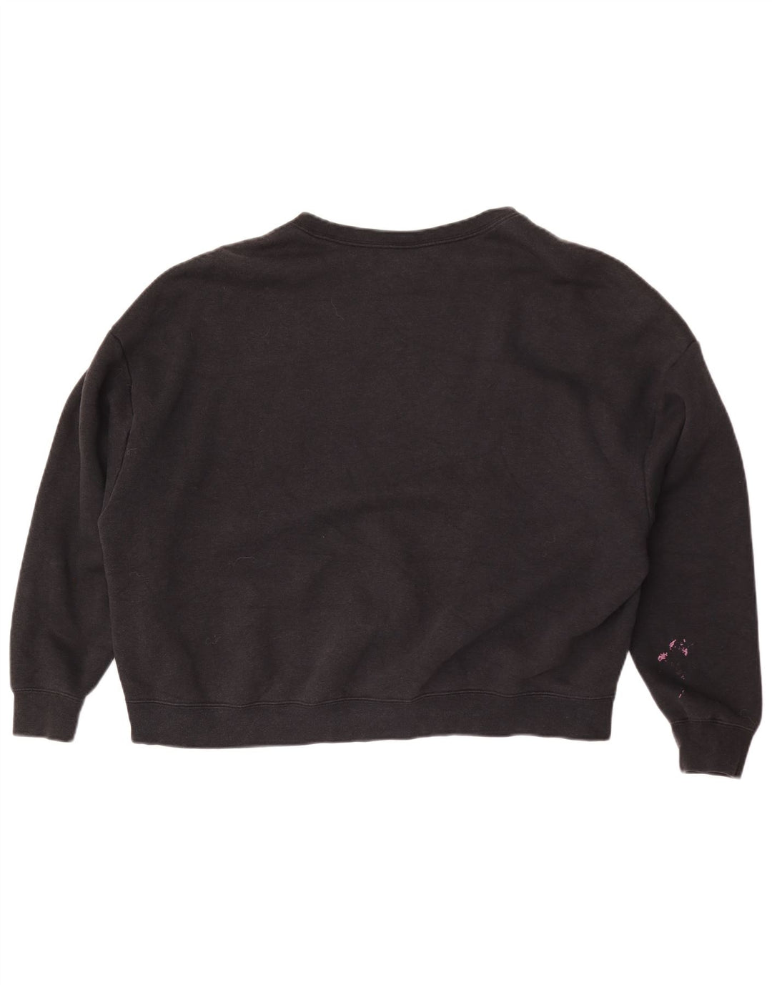 Moletom Nike Air Graphic Oversized Jumper UK 16 Grande Preto