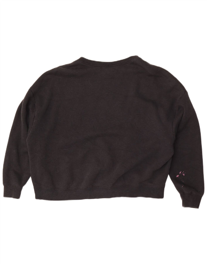 Moletom Nike Air Graphic Oversized Jumper UK 16 Grande Preto