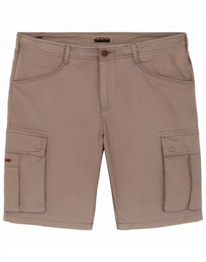 Napapijri Mens Cargo Shorts Grande W35 Cinza